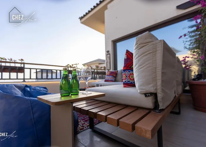 Luxury Rooftop Penthouse Sea View & Pools Apartment Hurghada